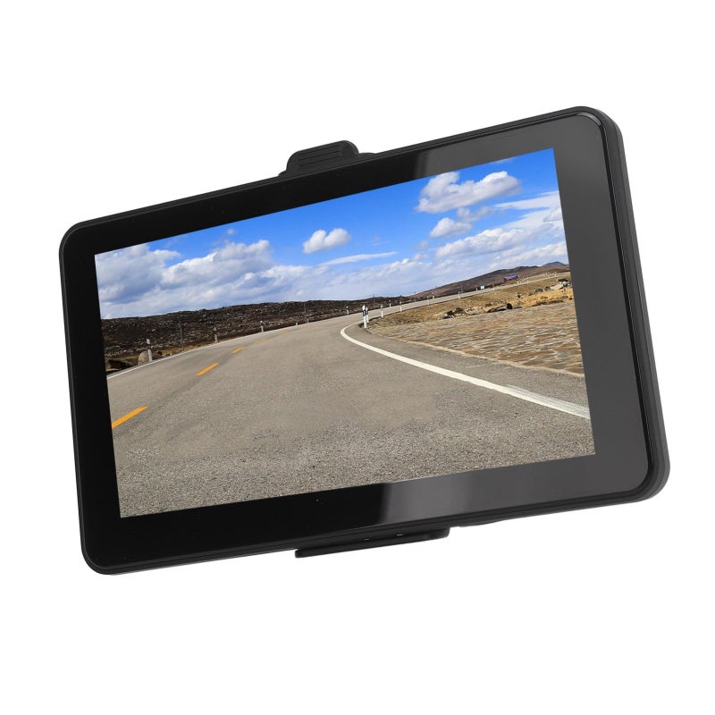 نظام تحديد المواقع GPS بشاشة لمس 7 بوصة 256 ميجابايت 8 جيجابايت مع توجيه صوتي - نظام ملاحة محمول FM مع خرائط ثلاثية الأبعاد للسيارات والشاحنات والحافلات - Image 5