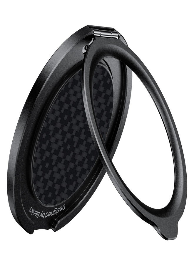 بينكس حامل ومقبض هاتف مغناطيسي من بينكس أرمور بوب، متوافق مع ماج سيف، حامل حلقي للهاتف قابل للتعديل بزاوية 360 درجة، متوافق مع سلسلة آيفون 16/15/14/13/12، تصميم متين من الكيفلار - Image 1