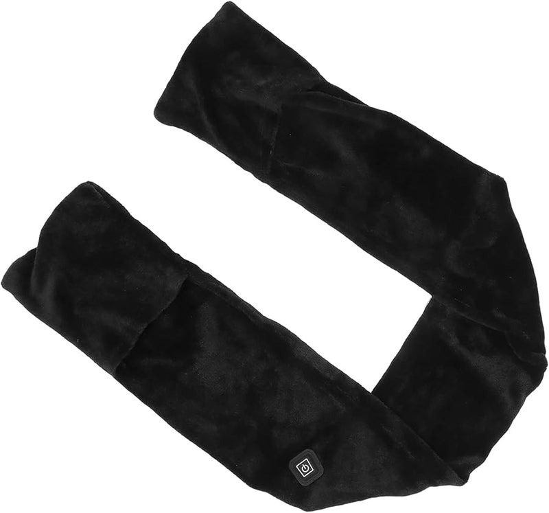 Adjustable Temperature Heated Scarf with Pockets for Skiing Hiking Indoor Outdoor - Image 1