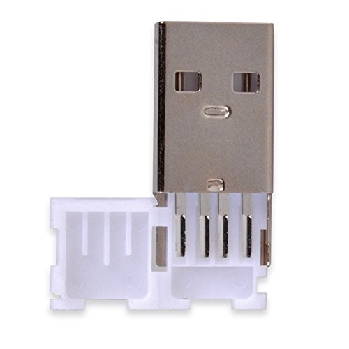 HTTX 20pcs Straight Soldering USB 2.0 A Type Male Port Plug Jack Connector, USB Repair Replacement Adapter - Image 2