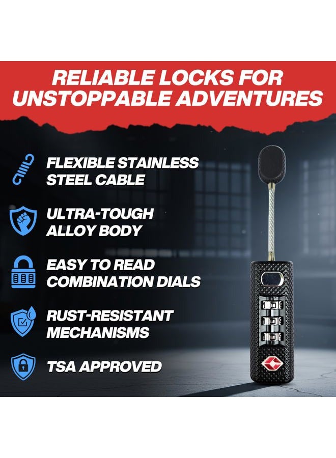 Cedar Mill Fine Firearms TSA Approved Travel Locks - Image 4
