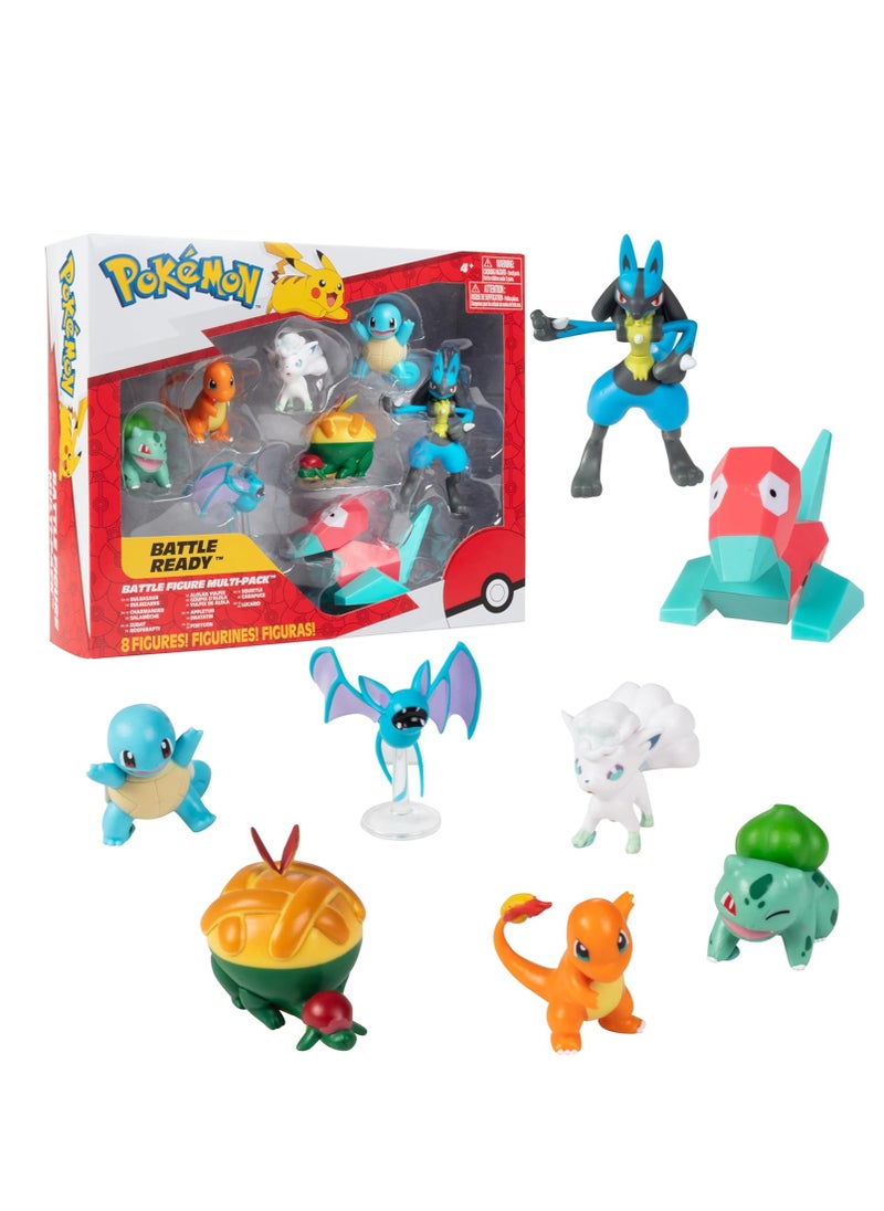 Pokemon Pokémon Battle Figure Multipack 8-Pack - 3 Inches  - Image 1