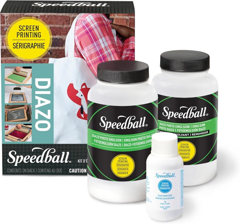 Speedball Art Products Diazo Photo Emulsion Kit for Screen Printing Frames - Image 1