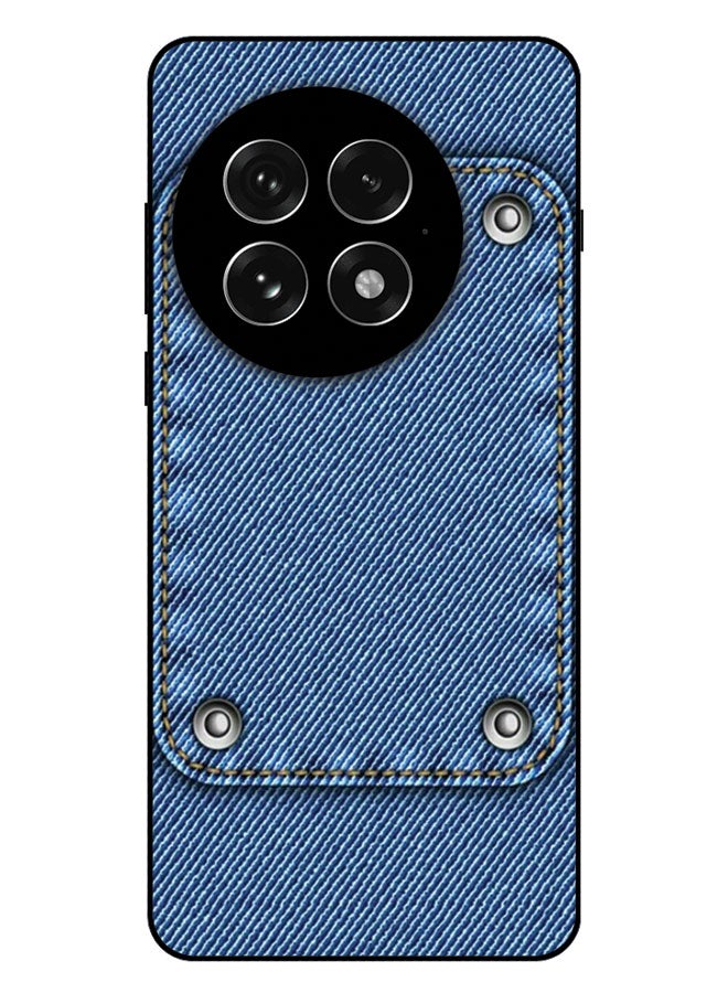الصيد العين غطاء حماية مطبوع لهاتف OnePlus 13 - جيب جينز دينم - Image 1