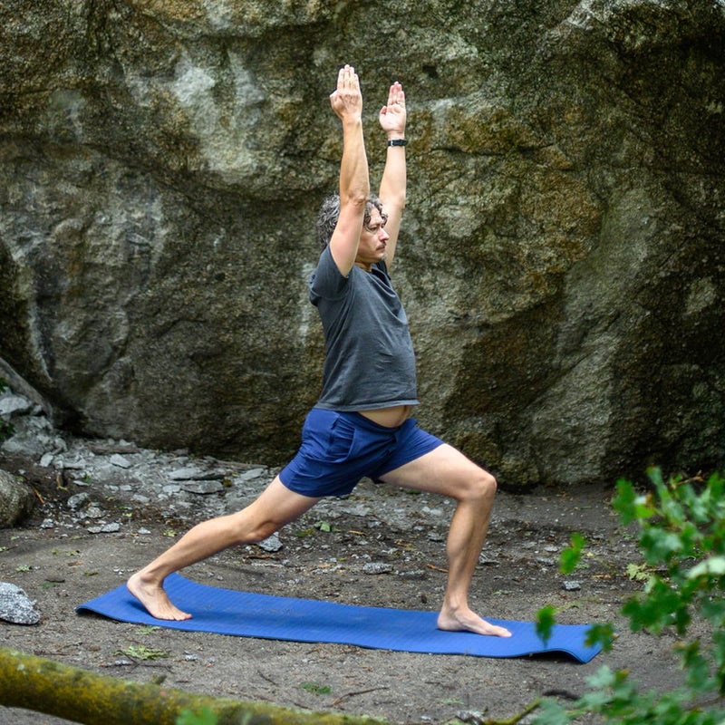Hugger Mugger Earth Elements 5 mm Yoga Mat (Sky Blue) - Image 3