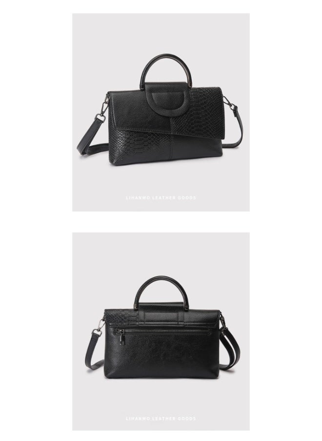 Rup Art Women Crocodile Pattern Clutch Banquet Handbag - Elegant & Sophisticated Evening Bag with Luxurious Texture  - Image 5
