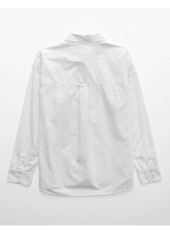 American Eagle AE Oversized Perfect Button-Up Shirt  - Image 4