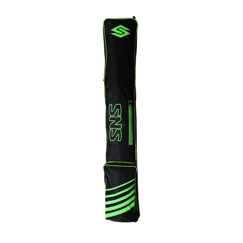 Double Hockey Stick Bag (Black & Green)