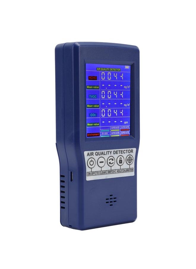 Thoraya - 5V Indoor Air Quality Monitor CO2 HCHO TVOC Detector Dust Particle Detector for House Office School - Image 1