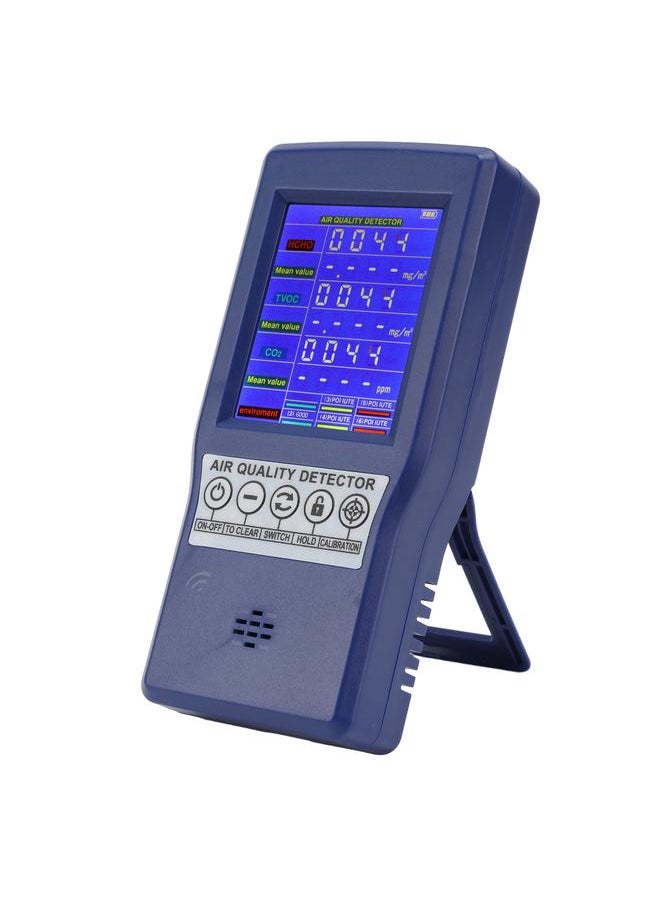 Thoraya - 5V Indoor Air Quality Monitor CO2 HCHO TVOC Detector Dust Particle Detector for House Office School - Image 1