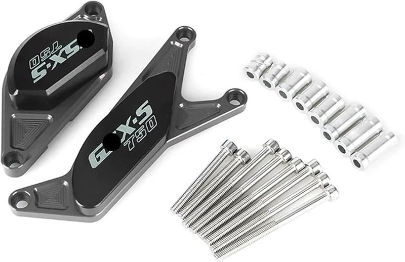 Gray Engine Crash Pad Frame Slider Protector for Suzuki GSX S750 GSXS750 GSX S 750 - Image 2