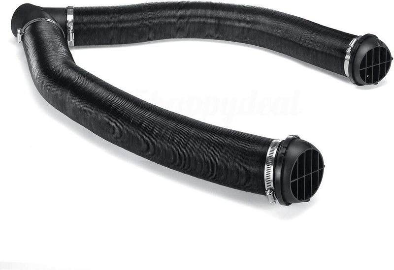 VISLONE Diesel Heater Exhaust Pipe Kit - 75mm Ducting Y Branch Warm Air Outlet - Image 5