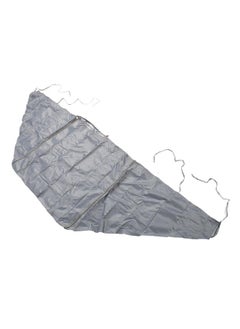 Thoraya Washing Machine Cover 210D Oxford Cloth Grey Easy To Install Sunproof Waterproof Washer Covers for Laundry Machine  - Image 1