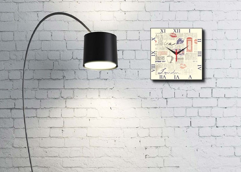 Go Hooked Go hooked Wall Clock| Wall Clock of Wood | Clock Without Glass| Clock for Home Stylish  - Image 2