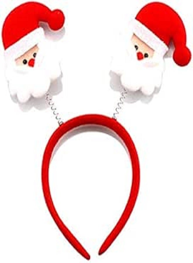 Generic عيد الميلاد عصابات سانتا كلوز غطاء الرأس العصابات الشعر سانتا كلوز عقال لعيد الميلاد عطلة حزب ديكور (ONE Size FIT ALLL)