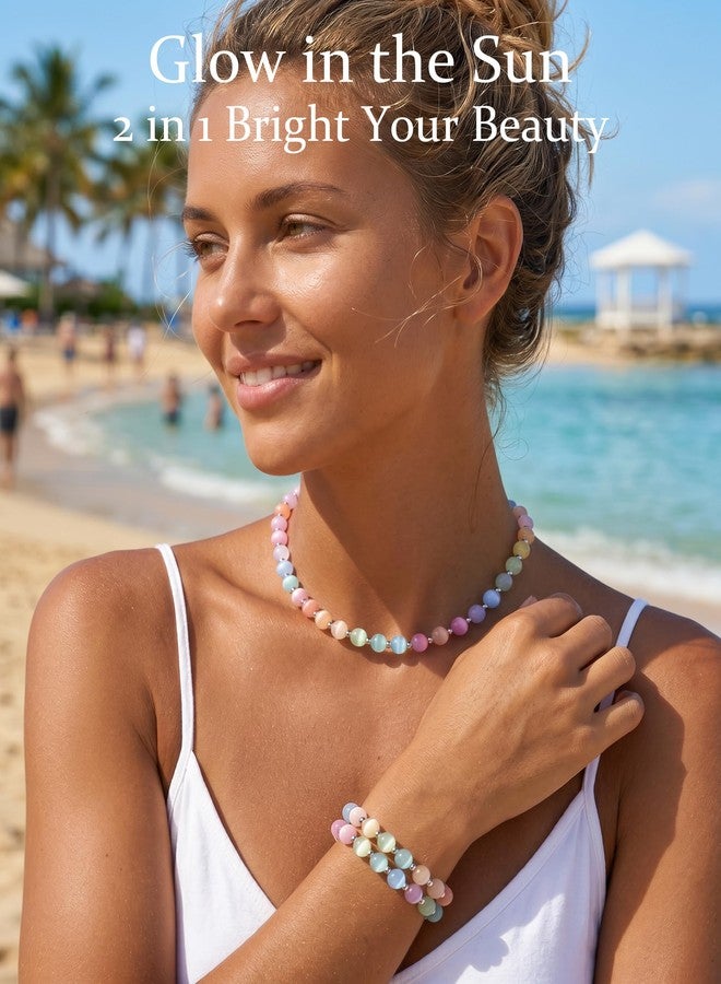 Sereney Color Changing Necklace UV Reacitial Jewelry - Image 3