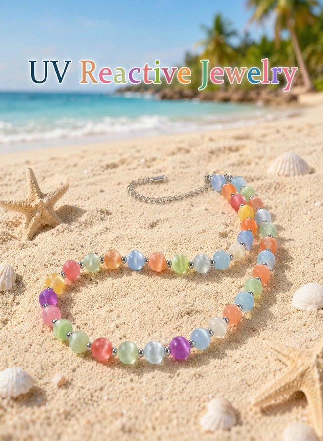 Sereney Color Changing Necklace UV Reacitial Jewelry - Image 2