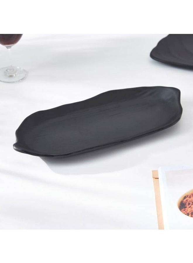 Classic Venice Platter Black 34cm - Image 4