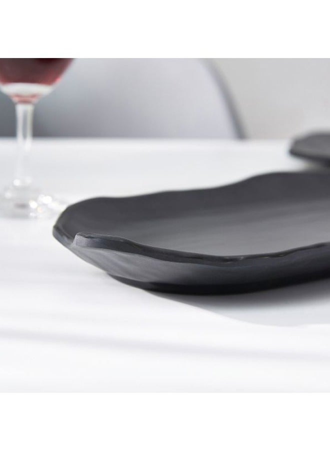 Classic Venice Platter Black 34cm - Image 3