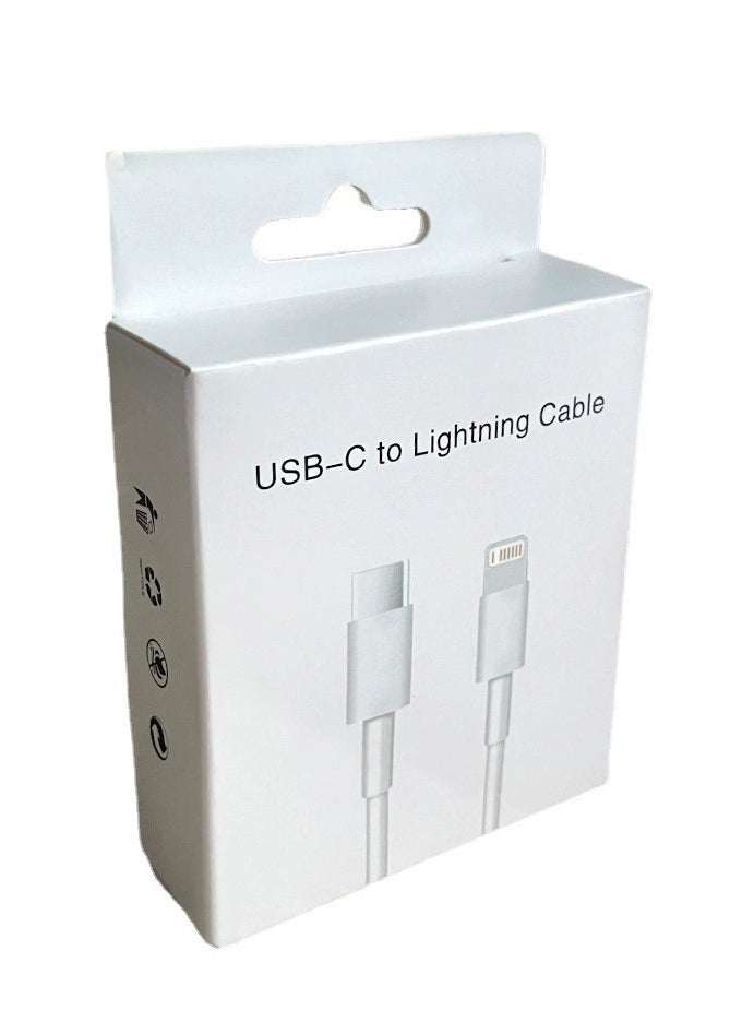 Generic - Apple iPhone Charger Cable 1M[MFi Certified] USB C to Lightning Cable Fast Charging Power Delivery PD 27W iPhone Cable for iPhone 14/14 Pro/14 Plus/14 Pro Max, iPad Pro, iPhone 8-13 All Series - Image 1