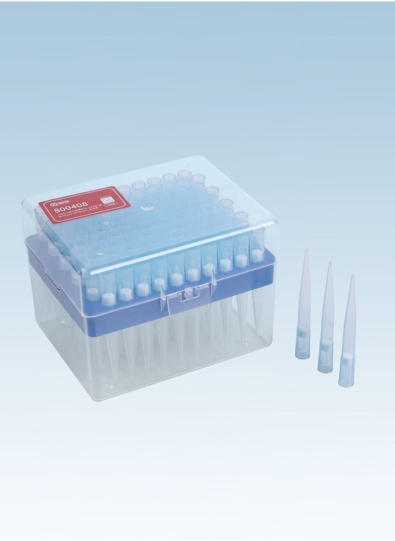 Cellpro LTS Filter Tips, 200ul max volume for Rainin 200ul pipettes w/ LTS LiteTouch,LOW RETENTION, 96 tips/rack, 10 racks, 960 tips /EA  - Image 1