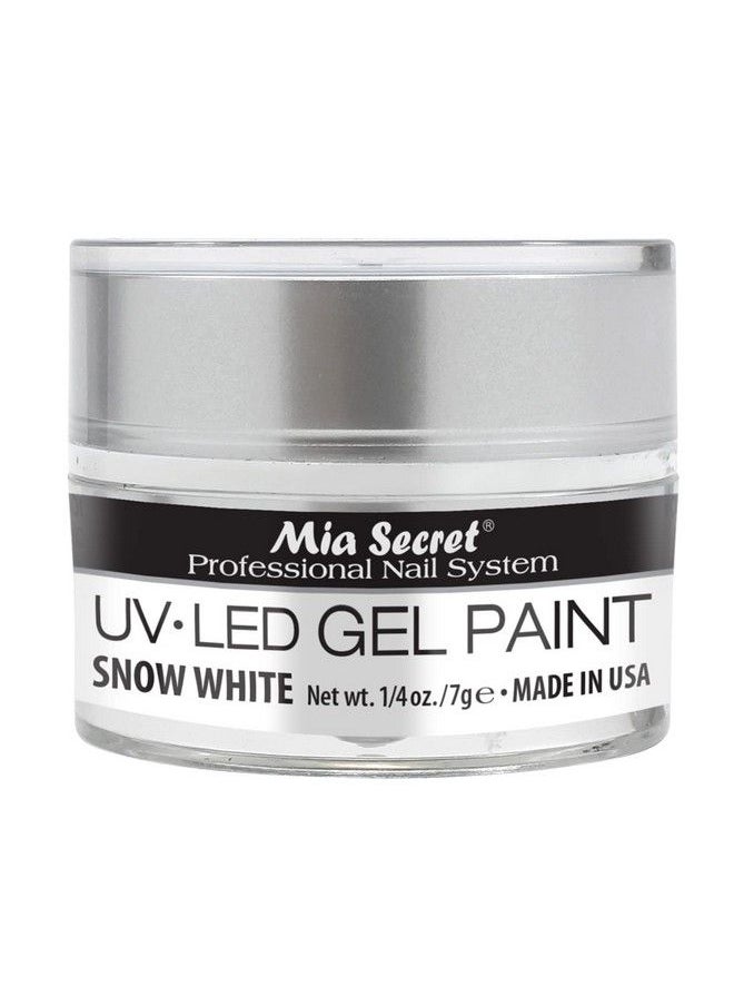 MIA SECRET Professional Nail System Uv/Led Gel Paint 5 Grams (Snow White)  - Image 4