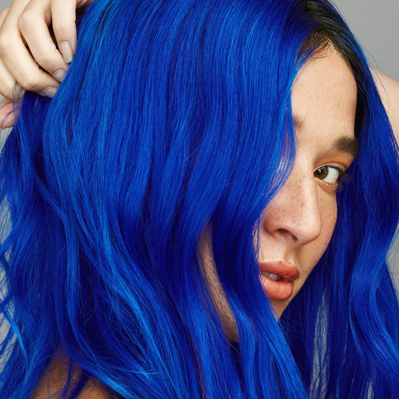Good Dye Young Semi-Permanent Hair Color, Vegan and Cruelty-Free Blue Hair Dye, Last up to 24 Washes, Non-Damaging Conditioning Hair Color (5FL OZ, Blue Ruin) - Image 2