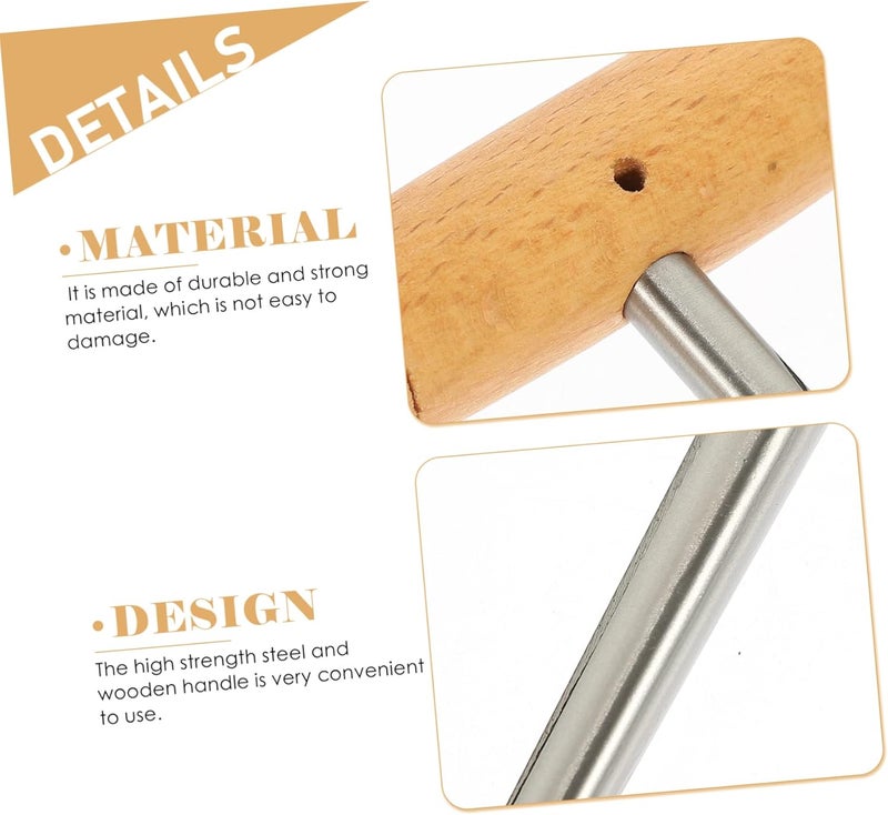 Toyvian 5pcs Violin Peg Hole Reamer Wood Handle Luthier Tool for Precise Violin Maintenance Compact and Lightweight Accessory for Emergency Repairs - Image 2