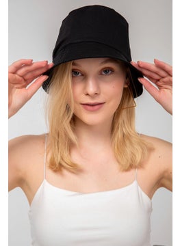 Saria Moda Saria Fashion Women Beige Bucket Hat  - Image 2