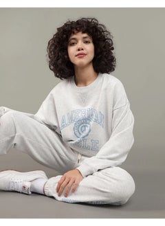 American Eagle AE Graphic Crew Neck Sweatshirt  - Image 4
