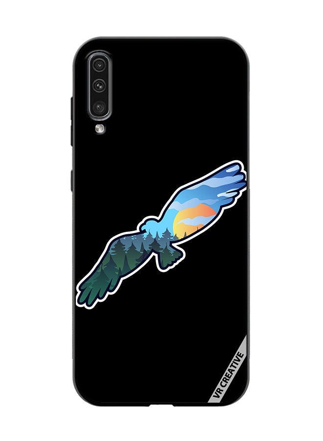 VR CREATIVE Protective Case Cover For Samsung Galaxy A50/A50s Wild Eagle Design Multicolour - Image 1