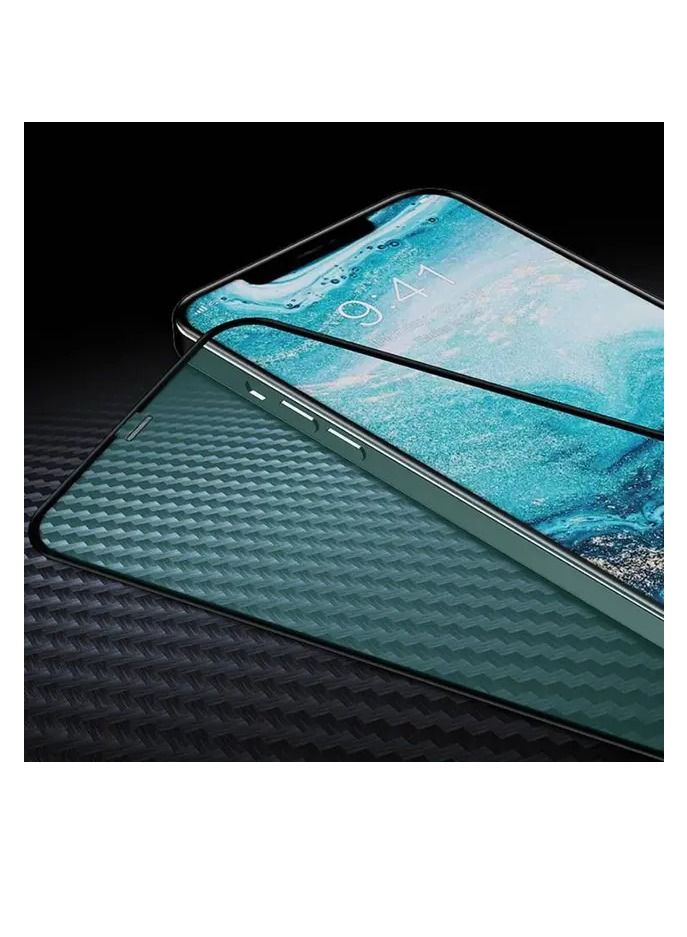 devia Van Series Full Screen Anti-Static Twice-Tempered Glass for iPhone 14 Pro (6.1") - Black - Image 3