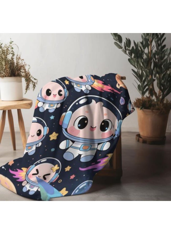 general Wisdom Fairy (latest) flannel thin blanket (warm and comfortable, suitable for sleep, game use, dust and sandproof) 150cm*200cm - 107 - Image 3