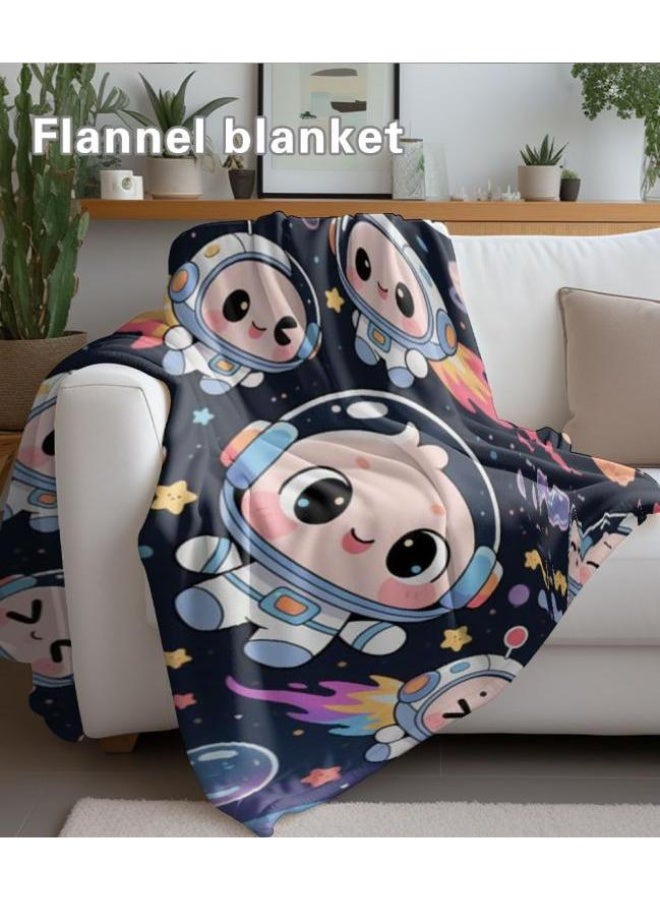 general Wisdom Fairy (latest) flannel thin blanket (warm and comfortable, suitable for sleep, game use, dust and sandproof) 150cm*200cm - 107 - Image 4