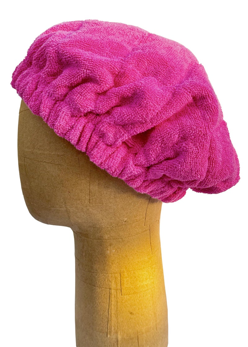 AKISS Flaxseed Deep Conditioning Heat Cap Portable Microwave Hot Bonnet Therapy Hair care Cap For Women (Pea Green/Rose, Large) - Image 4