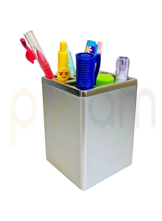 حامل اقلام متعدد الخانات الوان متعدده - Image 3