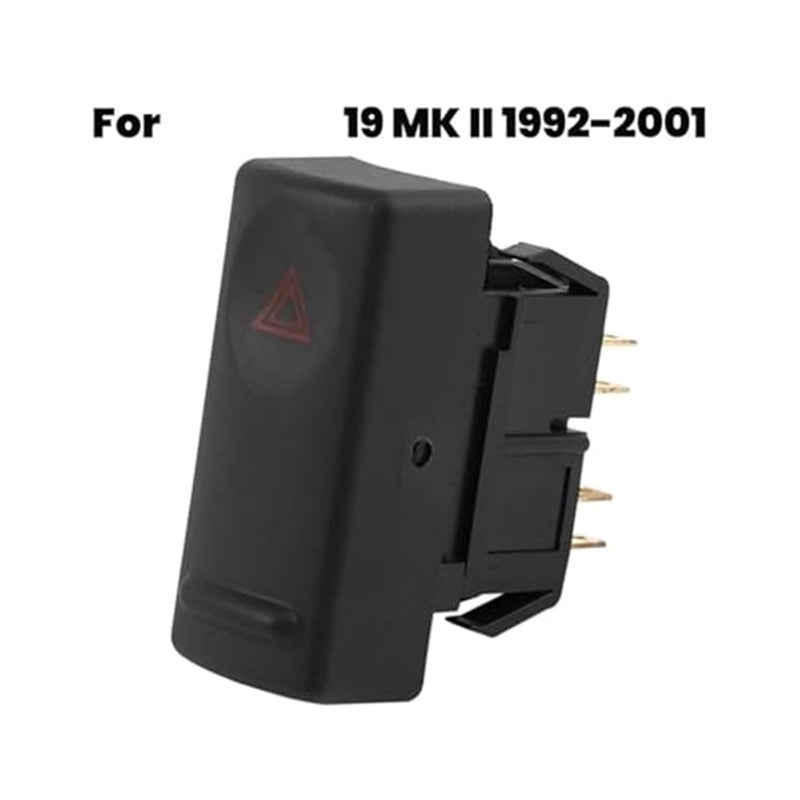 Wivplex Hazard Warning Light Switch for Renault 19 MK2 II - Image 4
