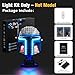 BrickSoul Light Up Kit Compatible with Lego Jango Fett Helmet 75408 Building Set Upgrade Wired Dimmable Lighting Accessories for Star Wars Set Not Included 75408 Building - Image 4