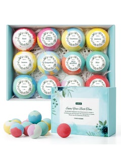 ZenBombs ZenBombs Bath Bombs for Women, Mothers Day Presents for Mom, 12pcs Handmade Natural Bath Bomb, Bath Bomb with Shea Butter, Amazing Present for Her, Wife, Girlfriend, Mother  - Image 1