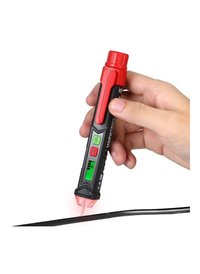 ماركة غير محددة Portable Non-Contact AC Voltage Tester Red/Black  - Image 2