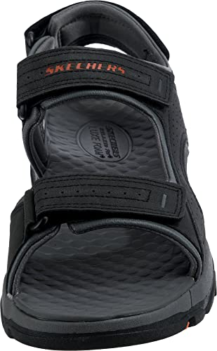 SKECHERS صندل مائي مفتوح من سكيشرز للرجال، أسود، 13 - Image 3