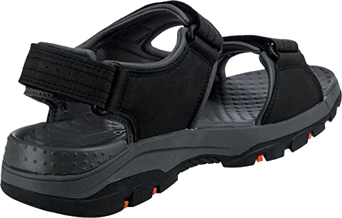 SKECHERS صندل مائي مفتوح من سكيشرز للرجال، أسود، 13 - Image 4