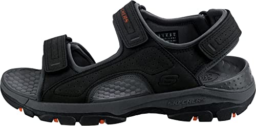 SKECHERS صندل مائي مفتوح من سكيشرز للرجال، أسود، 13 - Image 2