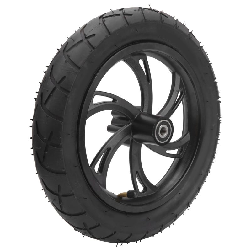 Electric Scooter Tire 12in Rubber Tyre - Lightweight Strong Grip Wheel Hub Replacement for Electric Bicycles Scooters Electric Vehicles - Image 5