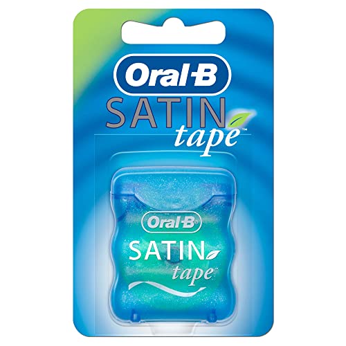 Oral-B OralB Satin Tape Dental Floss Mint Flavor 1 Count Pack of 2 - Image 1