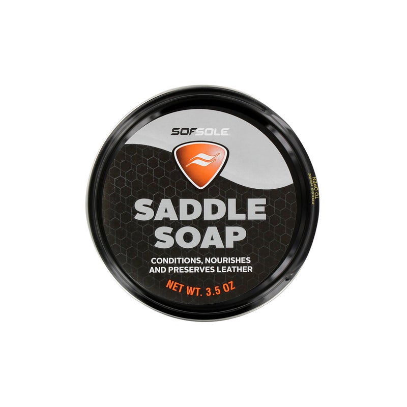 Sof Sole Saddle Soap Conditions, Nourishes & Preserves Leather, 3.5-Ounce - Image 4