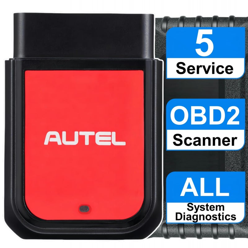 Autel MaxiAP AP2500 Obd2 Scanner Bluetooth 5 Service Functions Auto OBDII Diagnostic Scan Tool iOS Android Full Systems Code Reader Same Functions as AP2500E Advanced AL329 45 Car Brands