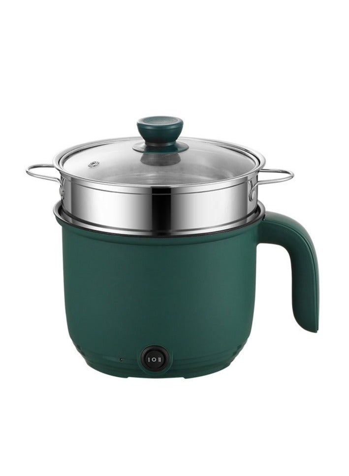 سيلاديفو مقلاة كهربائية ذكية منزلية متعددة الوظائف طباخ كهربائي مقلاة كهربائية ريترو جرين - Image 1