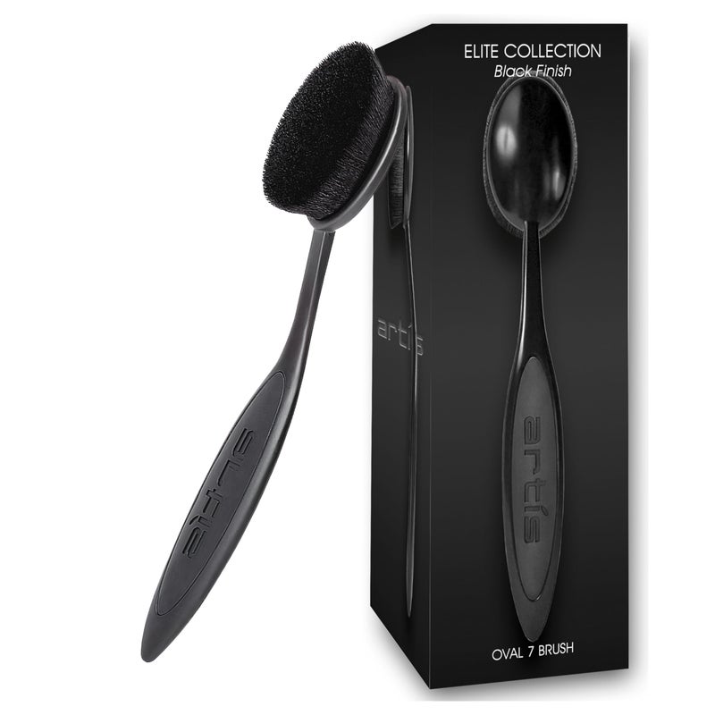 Artis Elite Oval Brush 7 - Black, 1 Pc Makeup Brush - Image 1