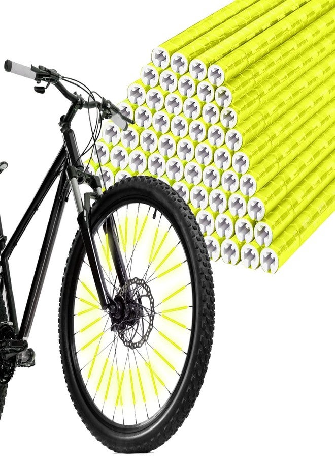flintronic Bicycle Spoke Reflectors, 48Pcs Bike Spoke Reflectors for Night Riding 360°Visibility - Fit for All Standard Bike - Easy Mount - Image 1